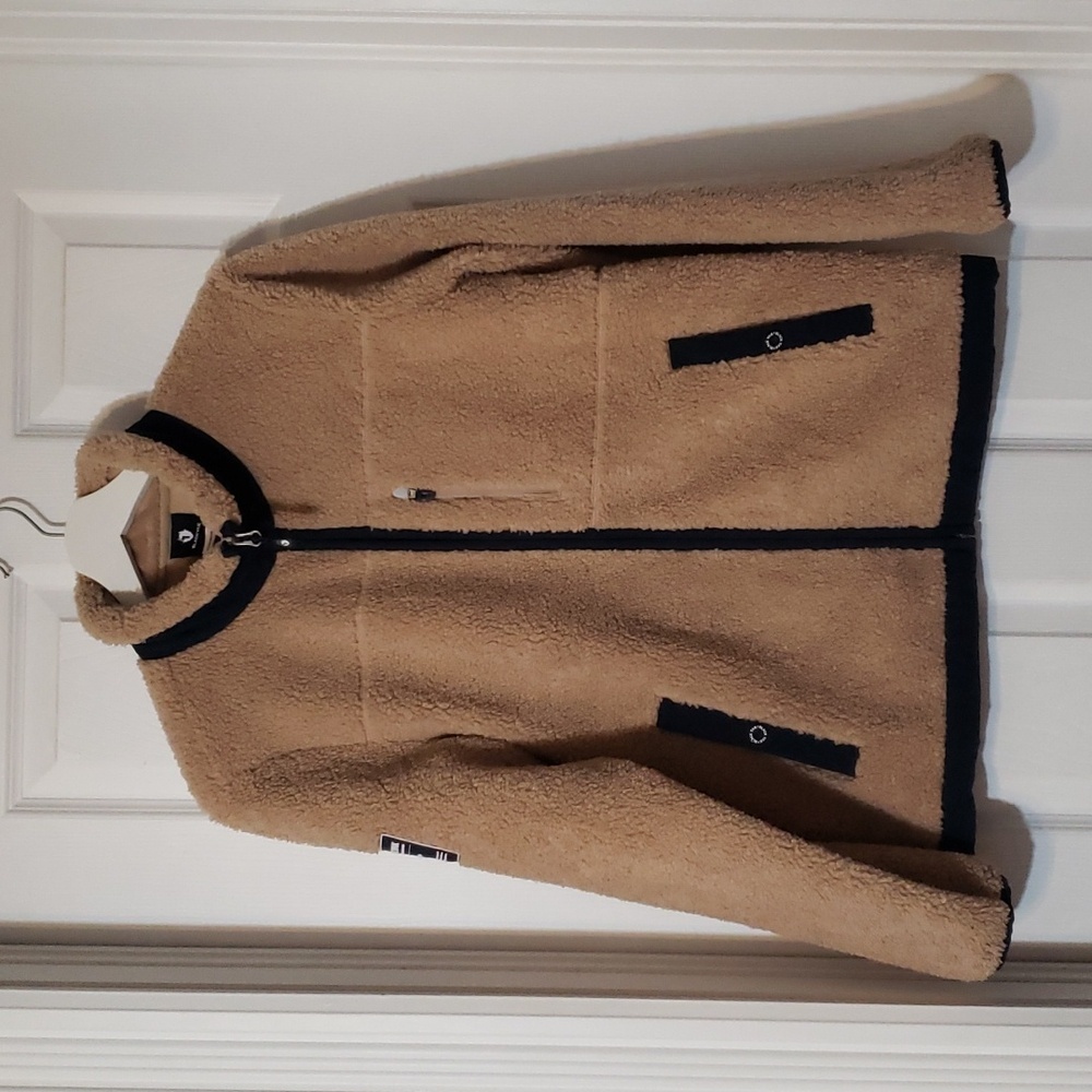 Blackyak sherpa fleece full zip jacket  NWOT